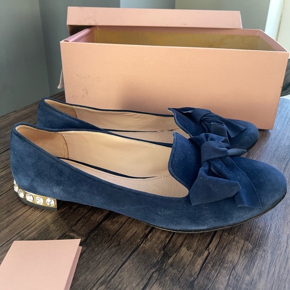Miu Miu Suede Loafers - Picture 7 of 11